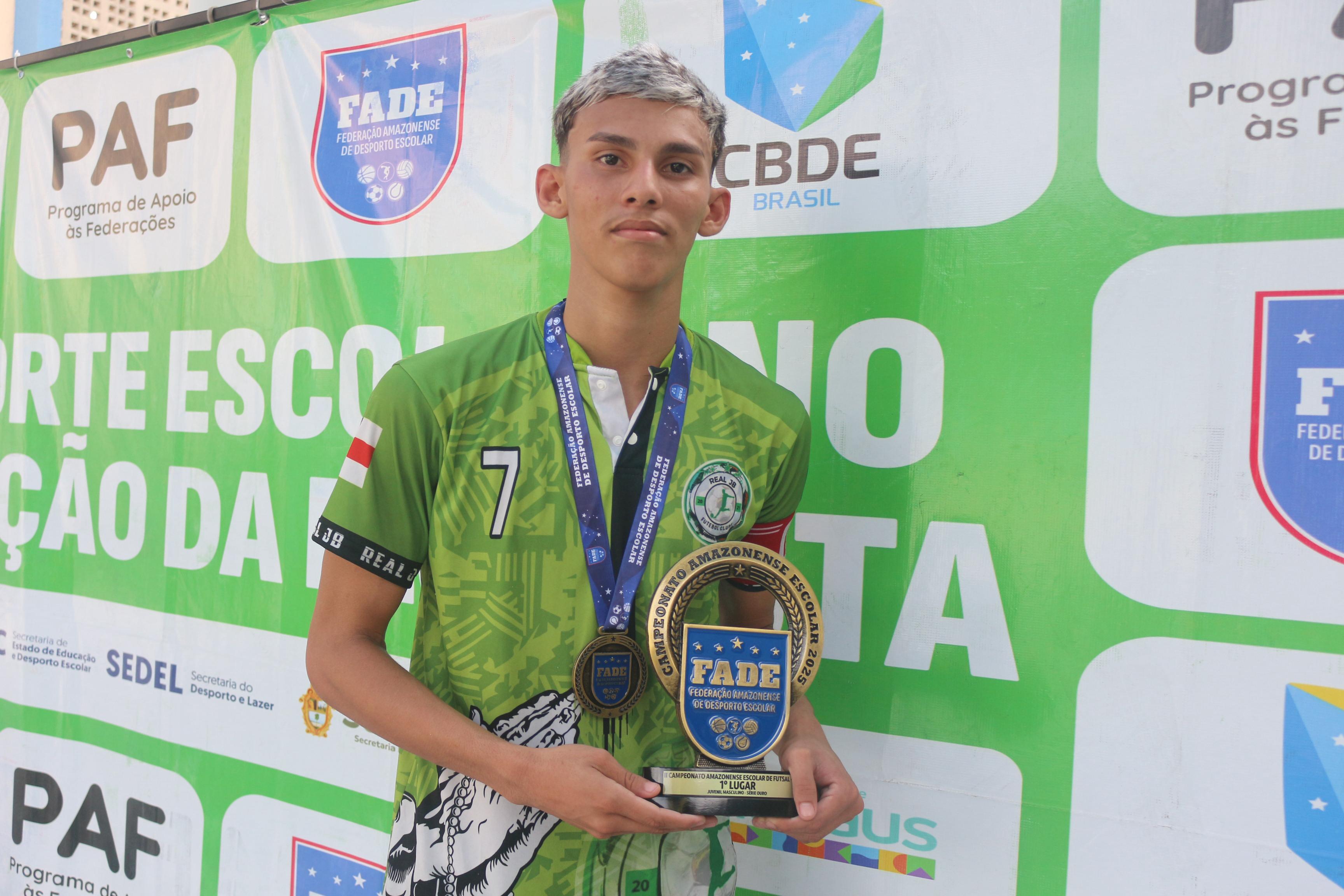 Educacao Alunos classificados para Campeonato Brasileiro Escolar de Futsal Thiago Maia Foto Luiggi Bacelar