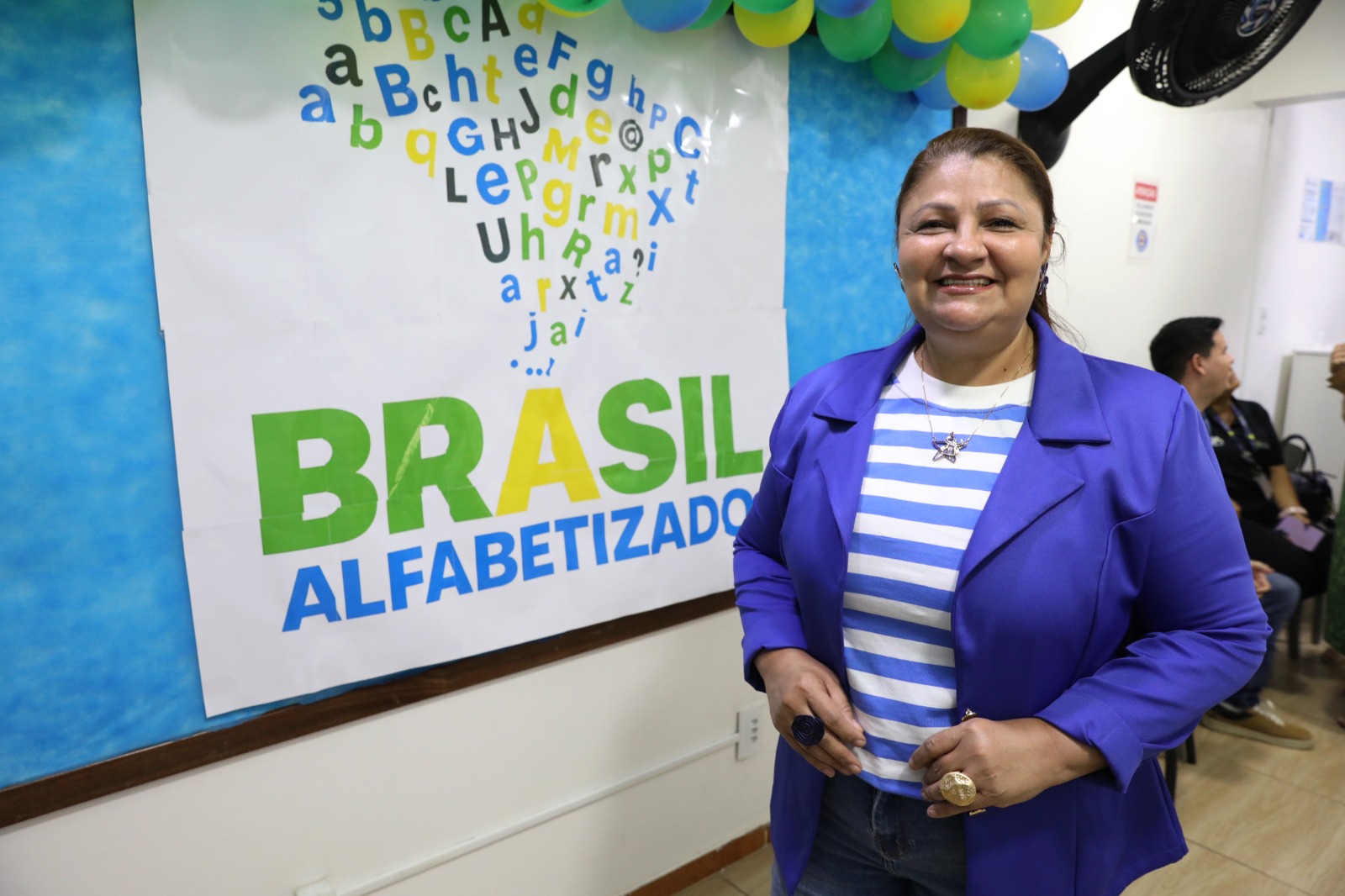 Educacao Abertura turmas PBA Georgete Borges Foto Euzivaldo Queiroz